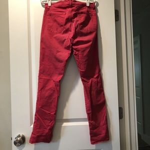 J Brand Jeans - Red skinny j brand J Brand Jeans - Red skinny j brand
